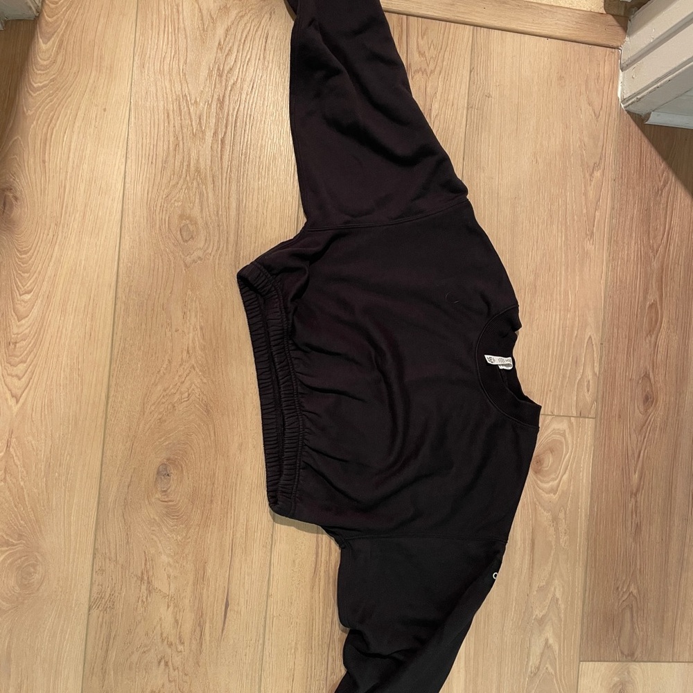 ALO Yoga Black Crop Top